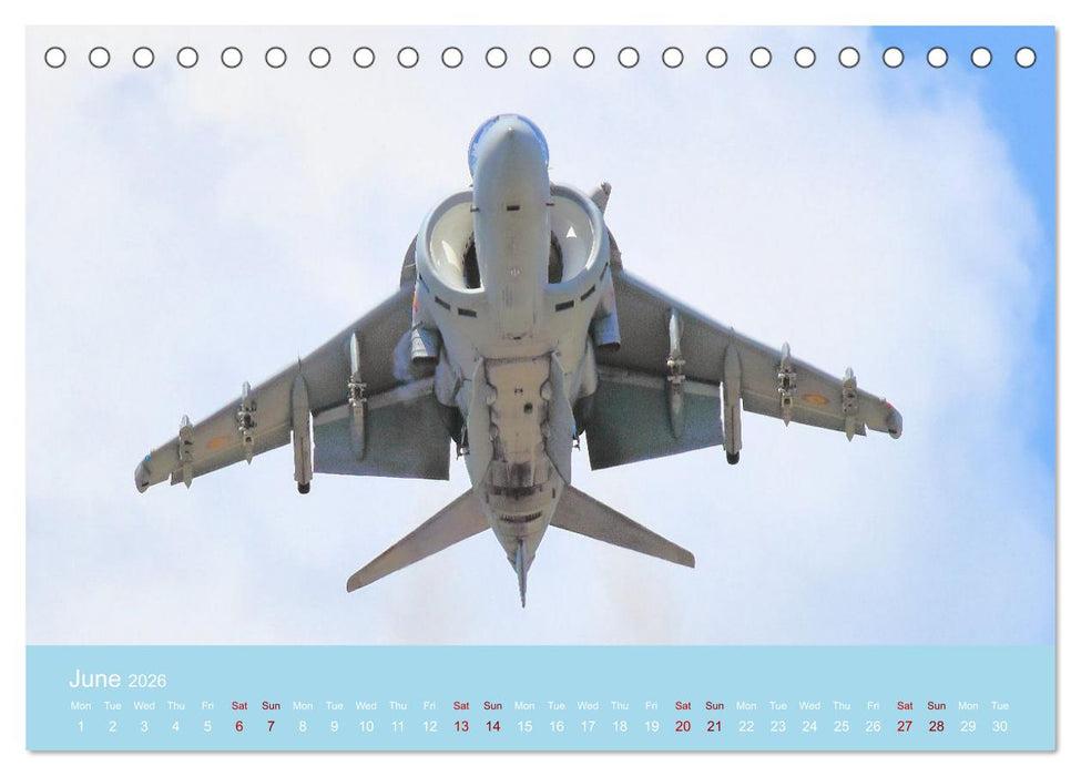 Stunning Aircraft (CALVENDO Monthly Calendar 2026)