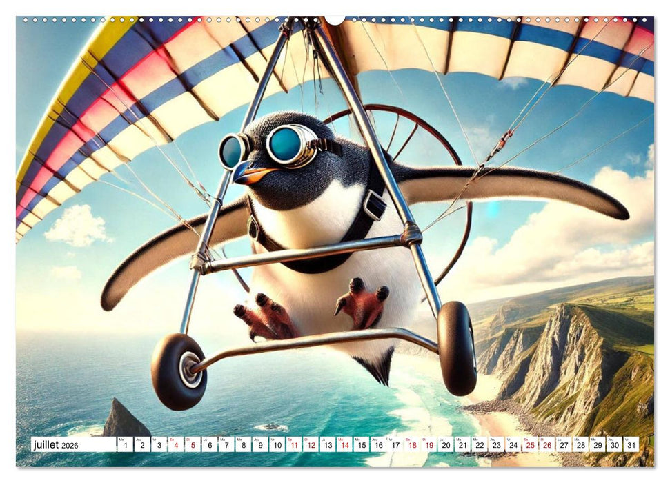 Illusions animales - Amusez-vous au gré de ces scènes animales rocambolesques (CALVENDO Calendrier supérieur 2026)