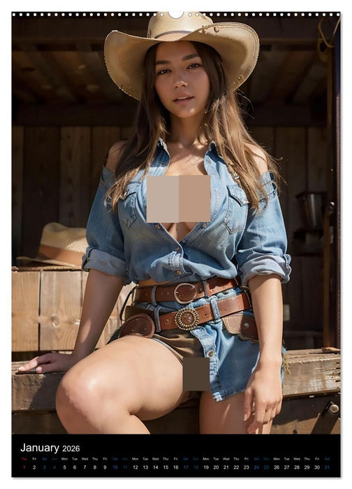 Saddle Sirens (CALVENDO Premium-Calendar 2026)