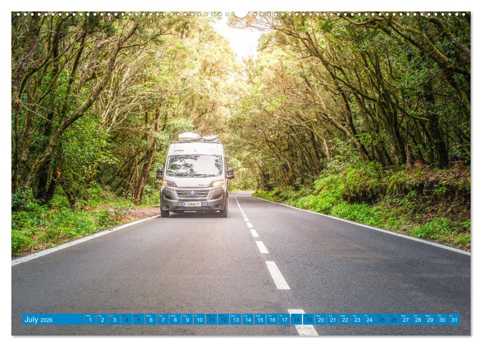 CANARY ISLANDS by CAMPER VAN (CALVENDO Premium-Calendar 2026)