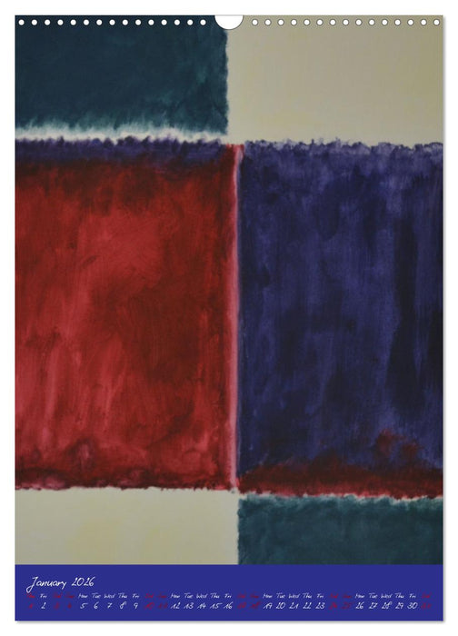 Airy and light color harmonies (CALVENDO Monthly Calendar 2026)