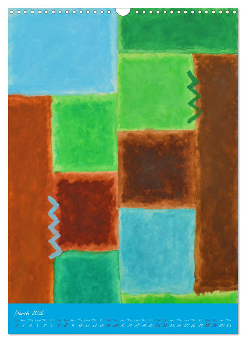 Airy and light color harmonies (CALVENDO Monthly Calendar 2026)