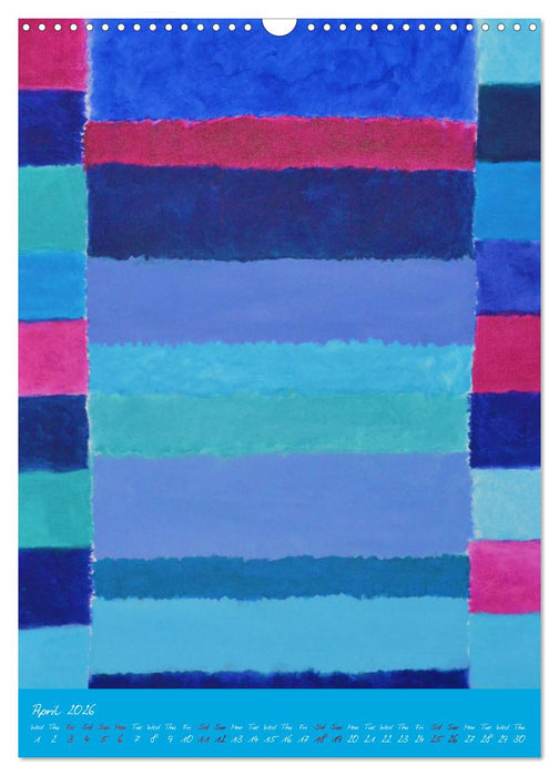 Airy and light color harmonies (CALVENDO Monthly Calendar 2026)