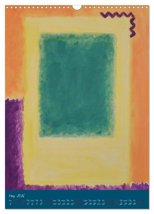 Airy and light color harmonies (CALVENDO Monthly Calendar 2026)