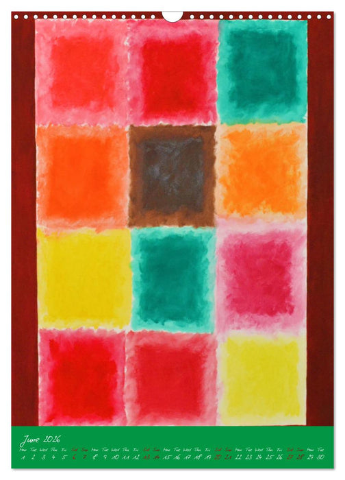 Airy and light color harmonies (CALVENDO Monthly Calendar 2026)