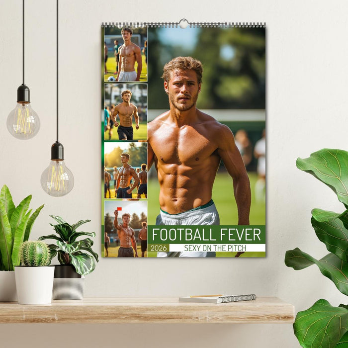 Football Fever - Sexy on the Pitch (CALVENDO Monthly Calendar 2026)