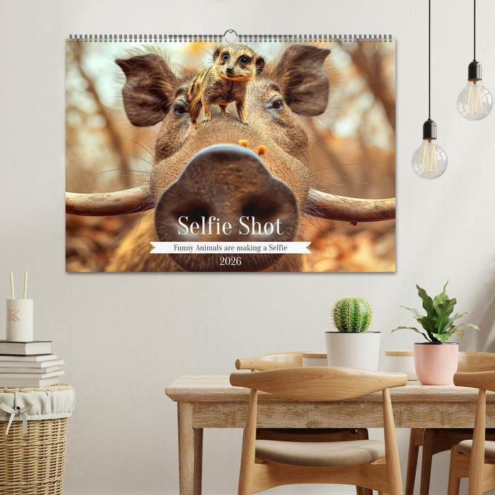 Selfie Shot (CALVENDO Monthly Calendar 2026)