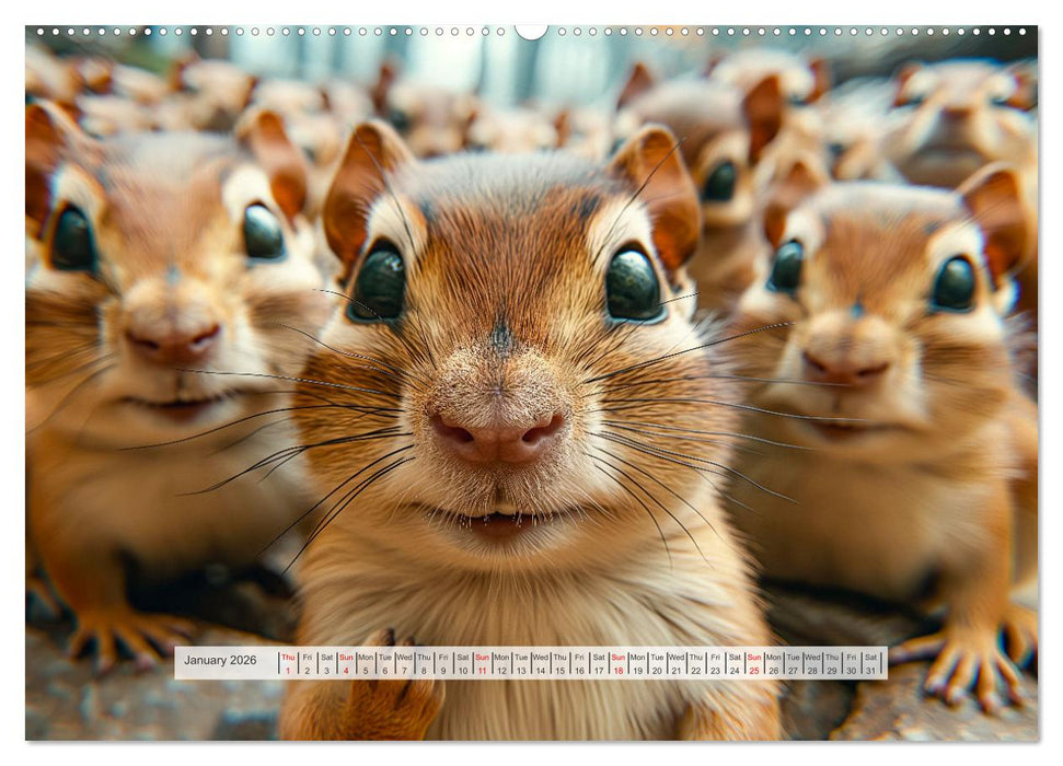 Selfie Shot (CALVENDO Monthly Calendar 2026)