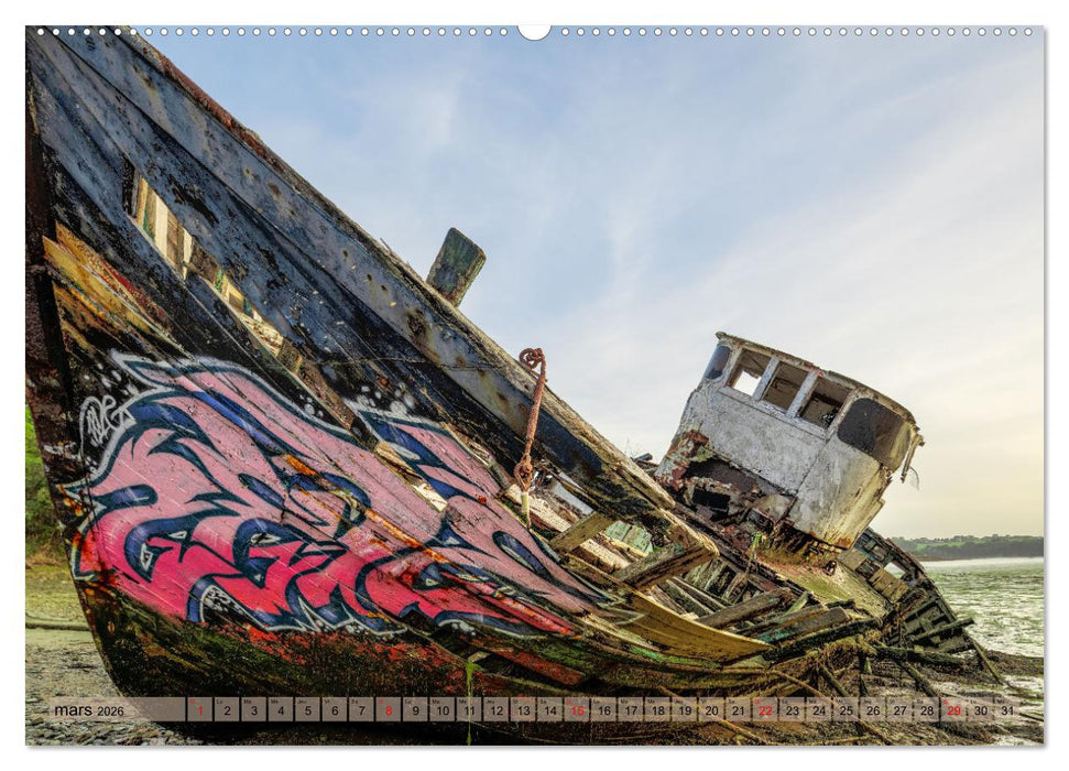 Une Bretagne unique (CALVENDO Calendrier mensuel 2026)