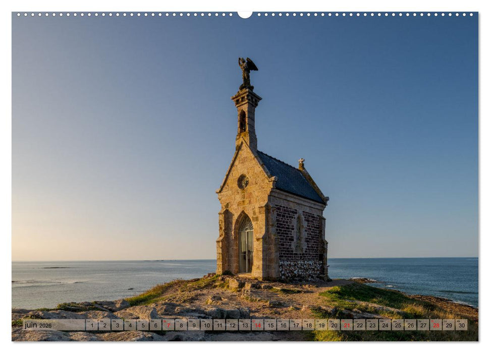 Une Bretagne unique (CALVENDO Calendrier mensuel 2026)
