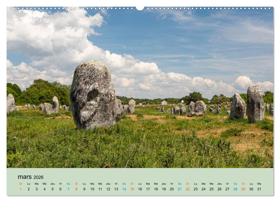 Mégalithes mystérieux (CALVENDO Calendrier mensuel 2026)