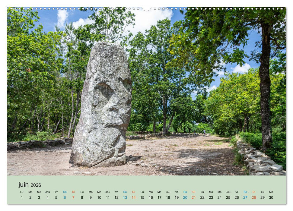 Mégalithes mystérieux (CALVENDO Calendrier mensuel 2026)