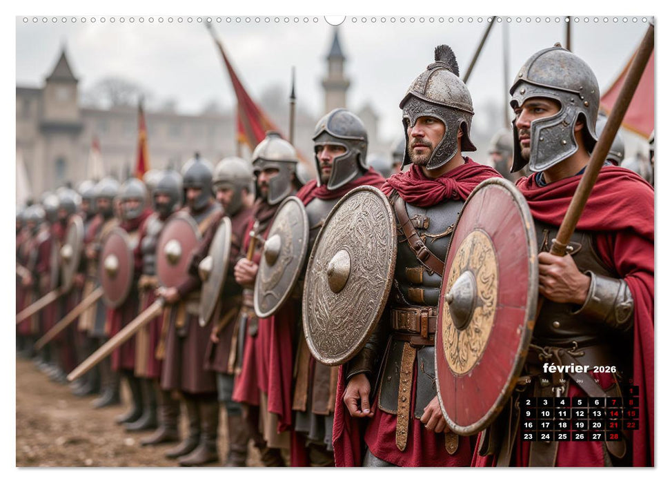 La vie pendant l'Antiquité - Rome et les Romains (CALVENDO Calendrier supérieur 2026)