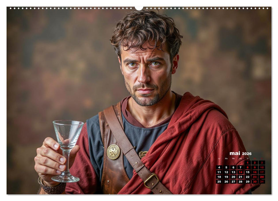 La vie pendant l'Antiquité - Rome et les Romains (CALVENDO Calendrier supérieur 2026)