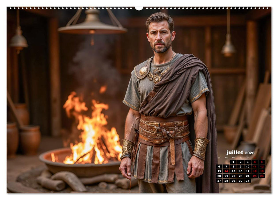 La vie pendant l'Antiquité - Rome et les Romains (CALVENDO Calendrier supérieur 2026)