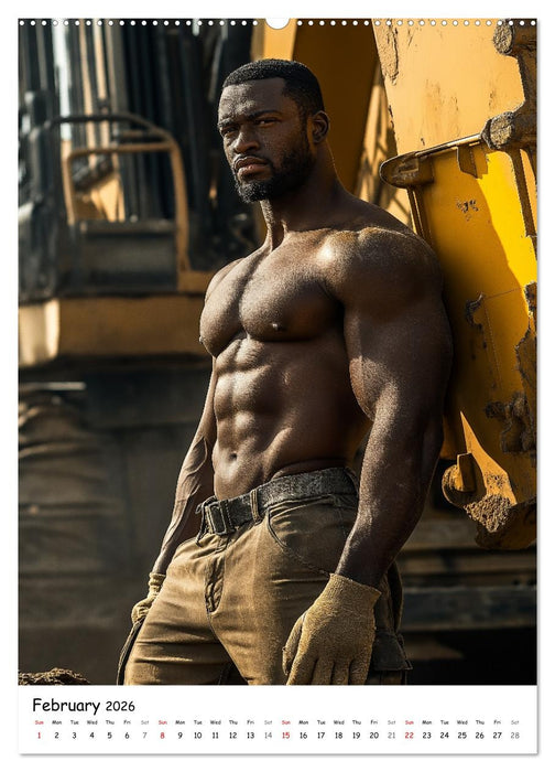 Hot Builders - Hard at Work (CALVENDO Premium-Calendar 2026)