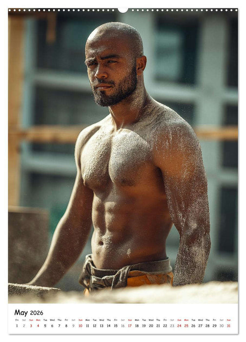Hot Builders - Hard at Work (CALVENDO Premium-Calendar 2026)