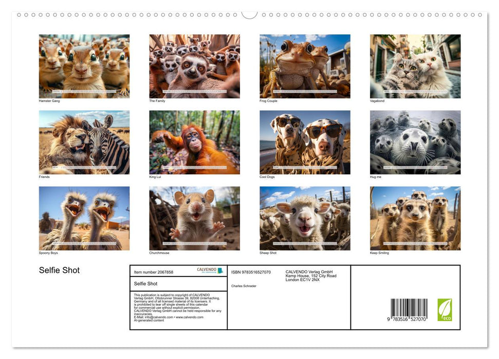 Selfie Shot (CALVENDO Premium-Calendar 2026)