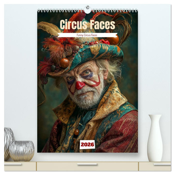 Circus Faces (CALVENDO Premium-Calendar 2026)