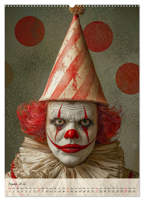 Circus Faces (CALVENDO Premium-Calendar 2026)