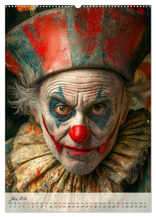 Circus Faces (CALVENDO Premium-Calendar 2026)