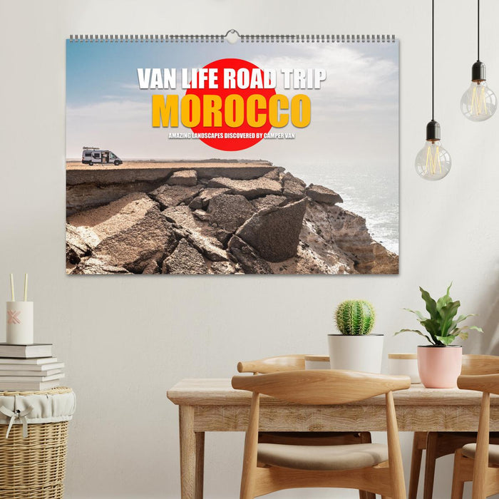 Van Life Road Trip Morocco (CALVENDO Monthly Calendar 2026)