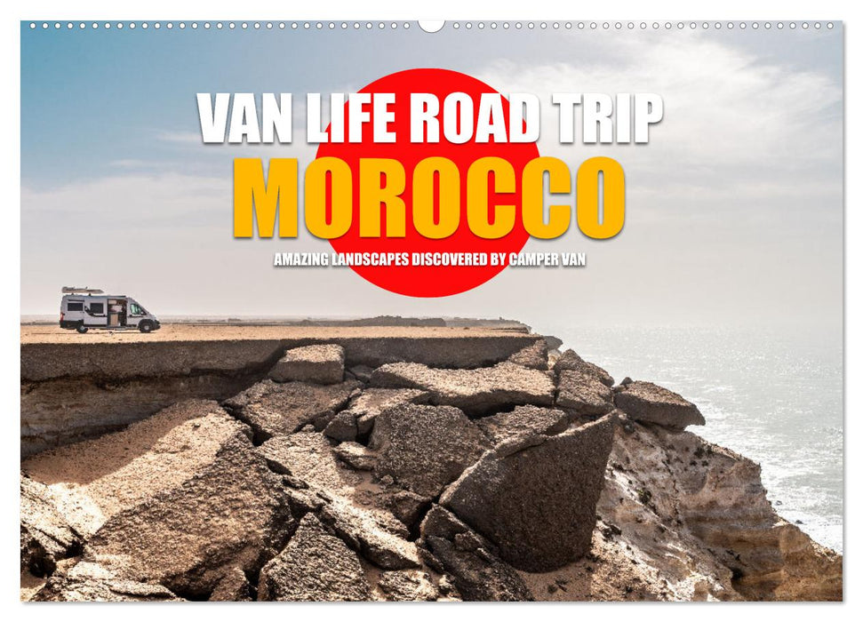 Van Life Road Trip Morocco (CALVENDO Monthly Calendar 2026)