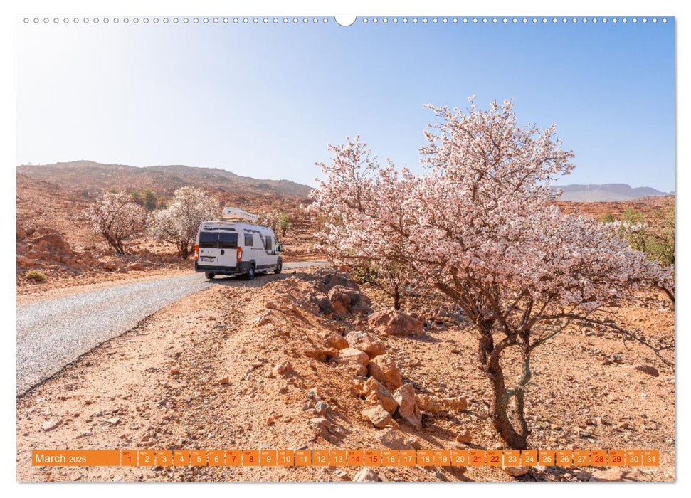 Van Life Road Trip Morocco (CALVENDO Monthly Calendar 2026)