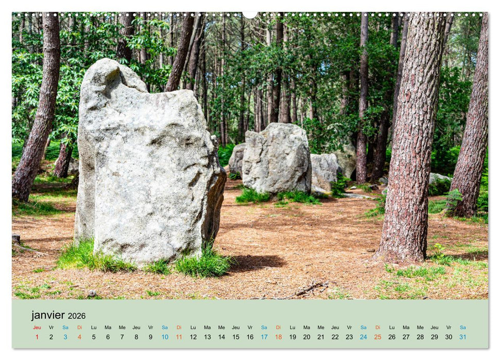 Mégalithes mystérieux (CALVENDO Calendrier supérieur 2026)