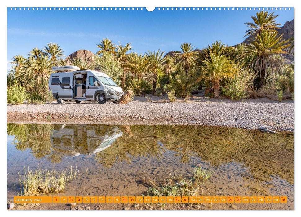 Van Life Road Trip Morocco (CALVENDO Premium-Calendar 2026)
