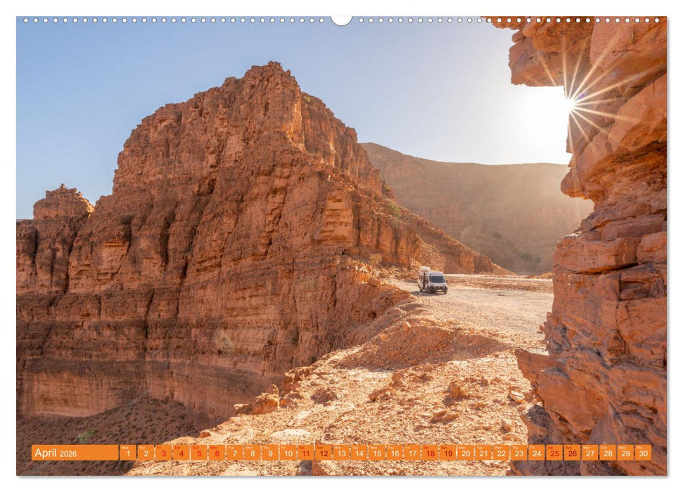 Van Life Road Trip Morocco (CALVENDO Premium-Calendar 2026)