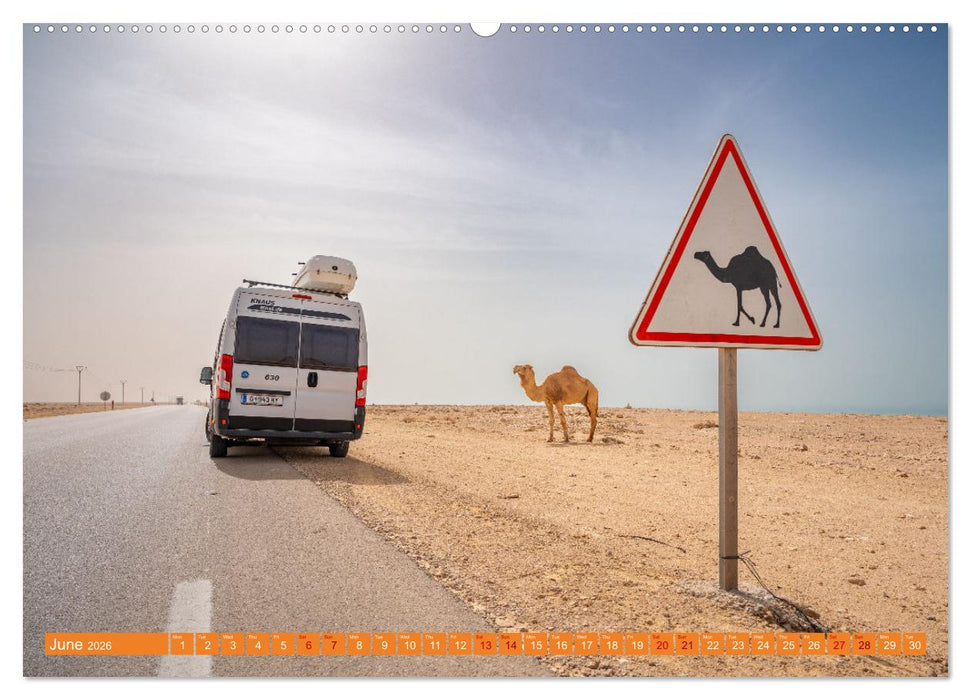Van Life Road Trip Morocco (CALVENDO Premium-Calendar 2026)