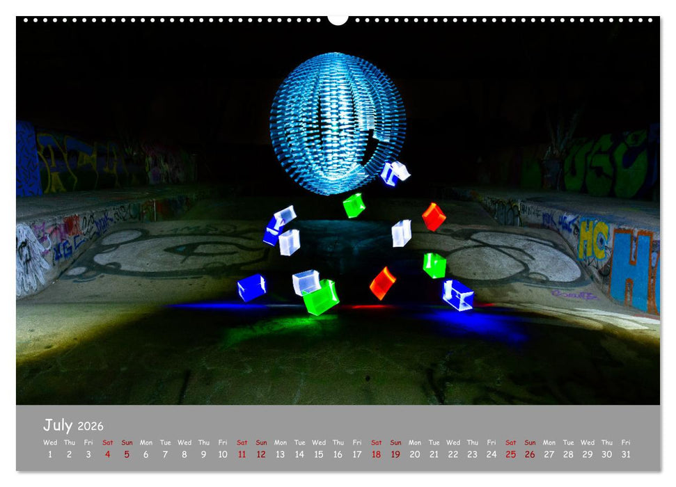 Light is Life and Fun (CALVENDO Premium-Calendar 2026)