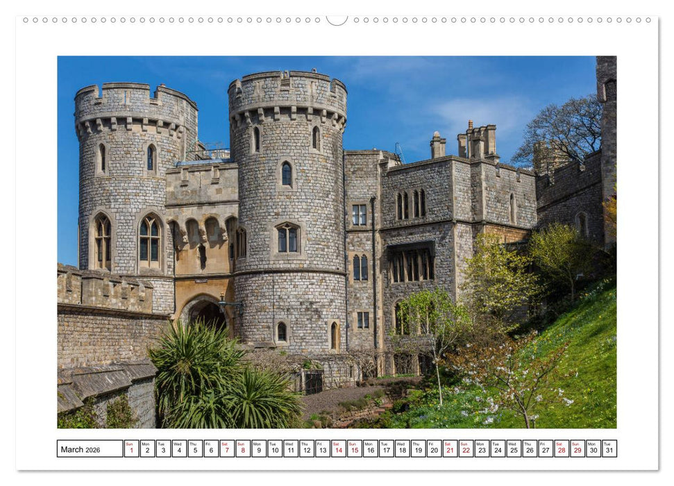 Enchanting England (CALVENDO Monthly Calendar 2026)