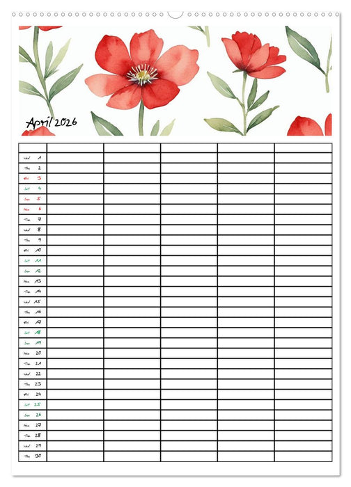 Home Planer (CALVENDO Monthly Calendar 2026)