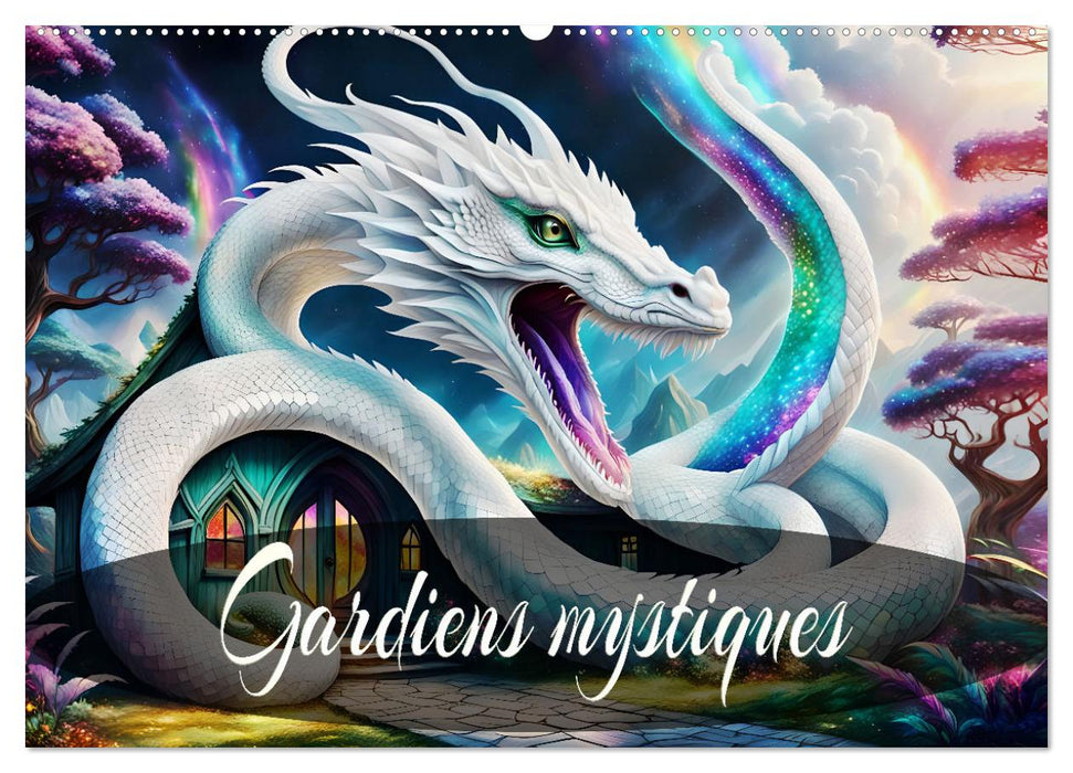 Gardiens mystiques (CALVENDO Calendrier mensuel 2026)