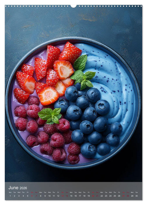 Smoothie Bowl Bliss (CALVENDO Monthly Calendar 2026)