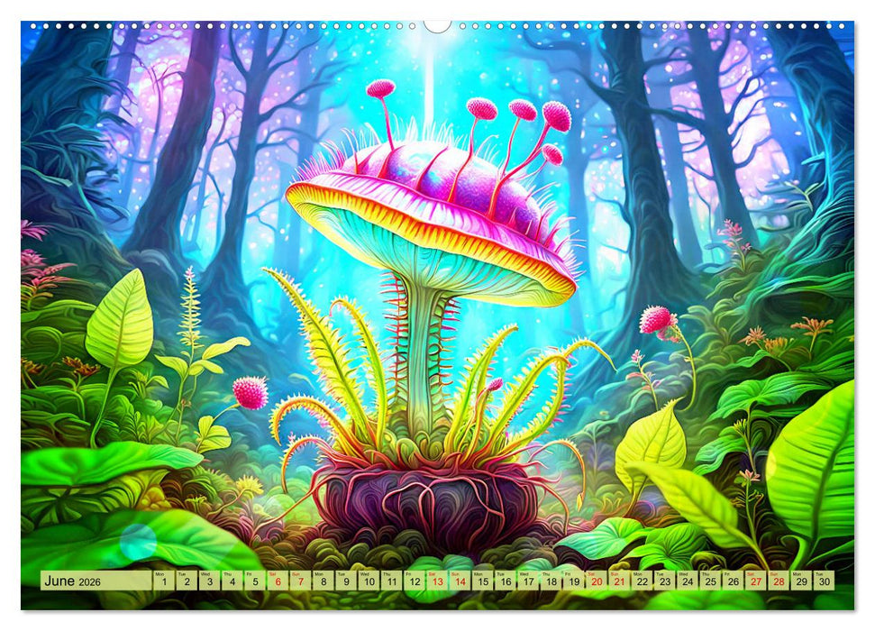 Intergalactic garden (CALVENDO Premium-Calendar 2026)