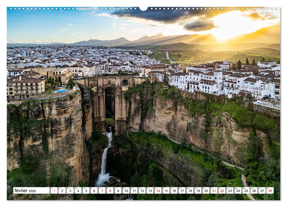Sublimes paysages d'Espagne (CALVENDO Calendrier supérieur 2026)