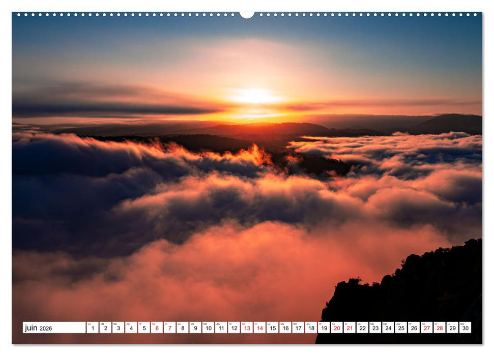 Sublimes paysages d'Espagne (CALVENDO Calendrier supérieur 2026)