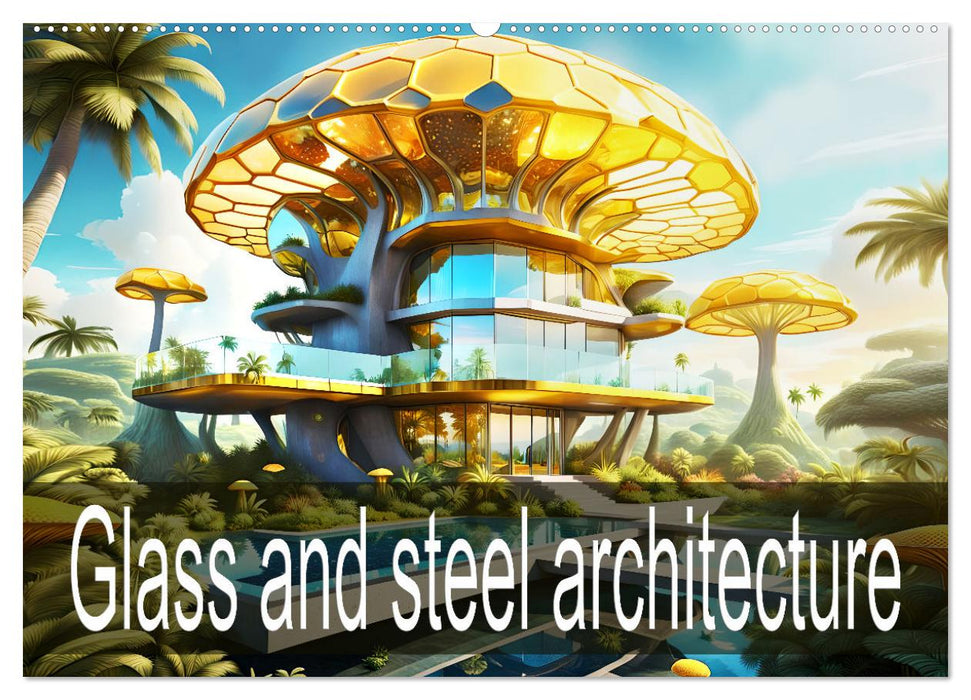 Glass and steel architecture (CALVENDO Monthly Calendar 2026)