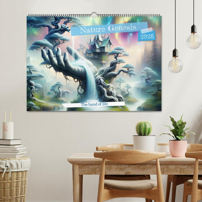 Nature Genesis - The hand of life (CALVENDO Monthly Calendar 2026)
