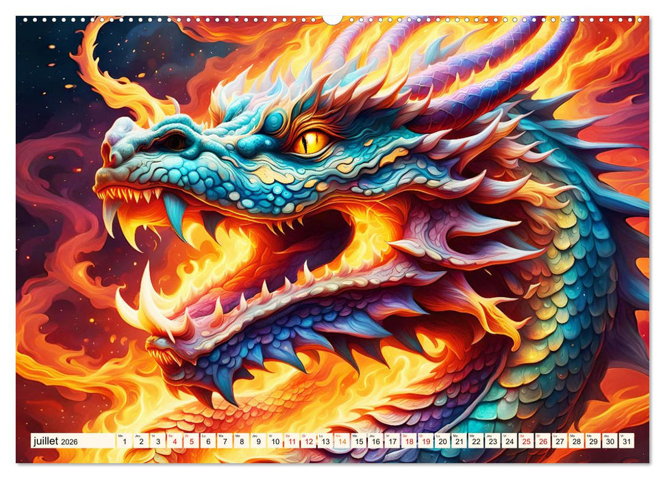 Gardiens mystiques (CALVENDO Calendrier supérieur 2026)