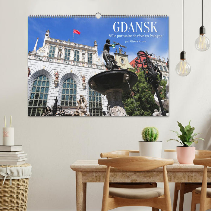 GDANSK - Ville portuaire de rêve en Pologne (CALVENDO Calendrier mensuel 2026)