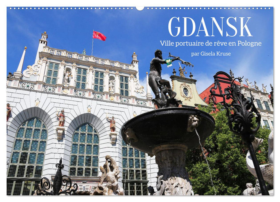 GDANSK - Ville portuaire de rêve en Pologne (CALVENDO Calendrier mensuel 2026)