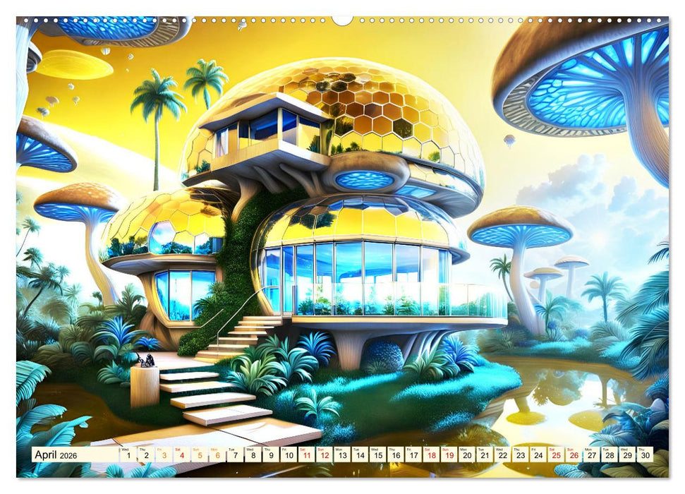 Glass and steel architecture (CALVENDO Premium-Calendar 2026)