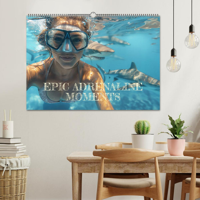 Epic Adrenaline Moments (CALVENDO Monthly Calendar 2026)