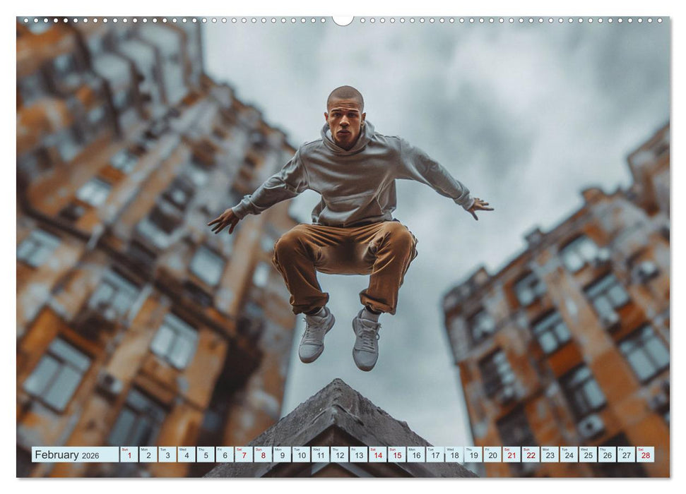 Epic Adrenaline Moments (CALVENDO Monthly Calendar 2026)