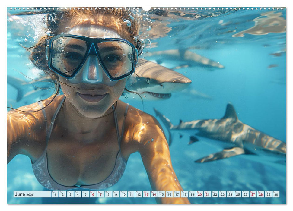 Epic Adrenaline Moments (CALVENDO Monthly Calendar 2026)