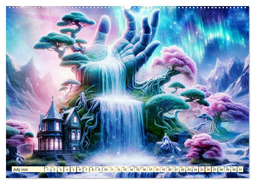 Nature Genesis - The hand of life (CALVENDO Premium-Calendar 2026)
